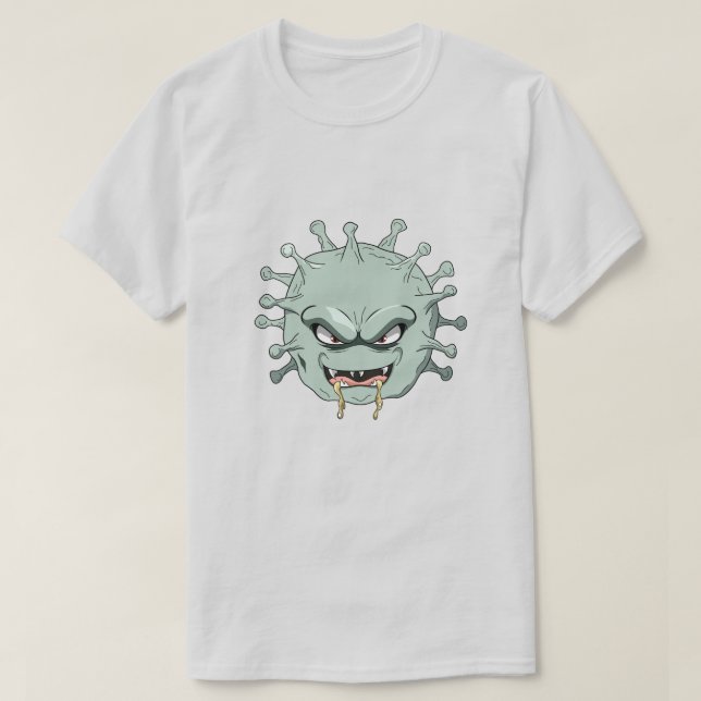 Evil Virus T Shirt (Design framsida)