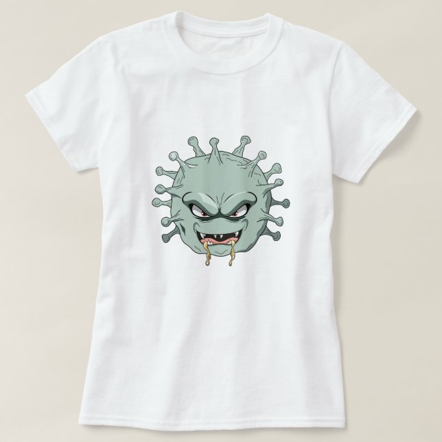 Evil Virus T Shirt (Design framsida)