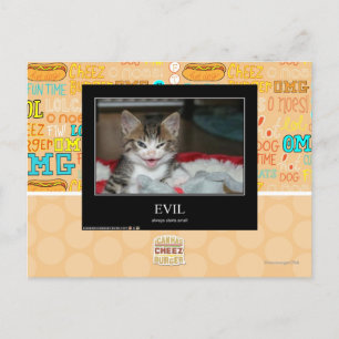 Evil Vykort