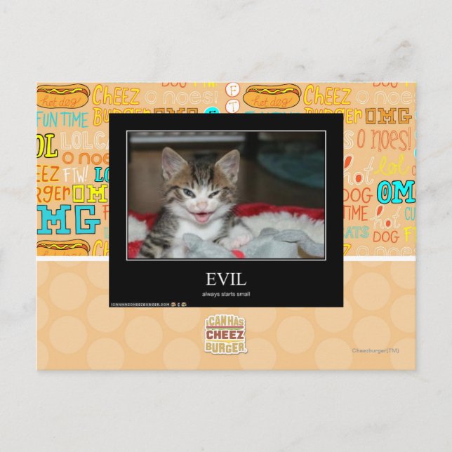 Evil Vykort (Framsida)