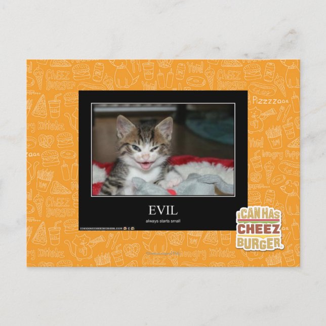 Evil Vykort (Framsida)