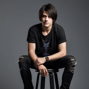 Evilance Unlezed Slogan Blk T-Shirt