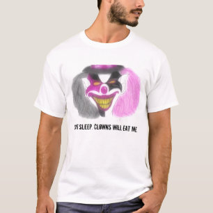 evilclowns kan inte sova. Ska clowner äter mig Tee