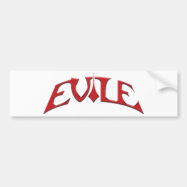 Evile logotypbildekal bildekal (Framsidan)