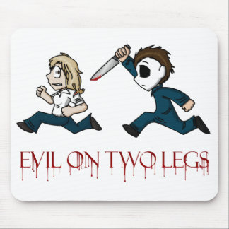 evilontwolegs.com logotypmousepad musmatta