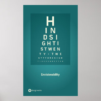 Evisionabilitet Poster 18 x 30 tum