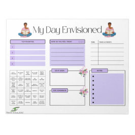 Evisionerat Anteckningsblock: Design 1 Anteckningsblock