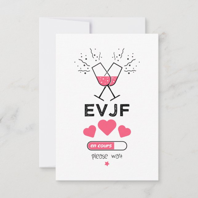 EVJF en cours please wait (Framsida)