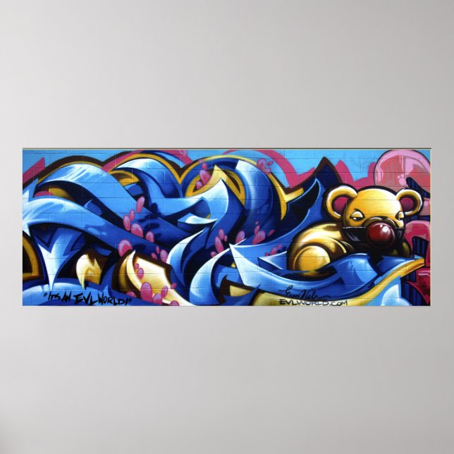 EVL LA Wall Poster (Framsidan)