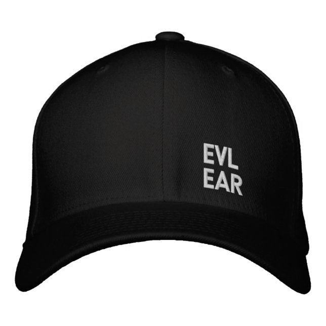 Evlear Embroized Flexfit Wool Cap Broderad Keps (Framsida)
