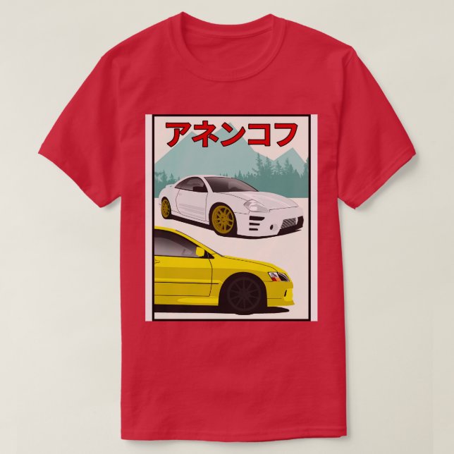 EVO 9 VS Eclipse 3g T Shirt (Design framsida)