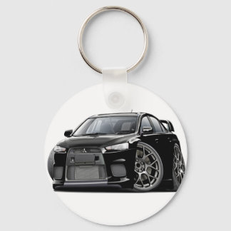 Evo Black Car Nyckelring