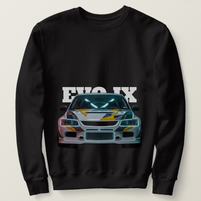 EVO IX LÅNG ÄRMAD TRÖJA (Design framsida)