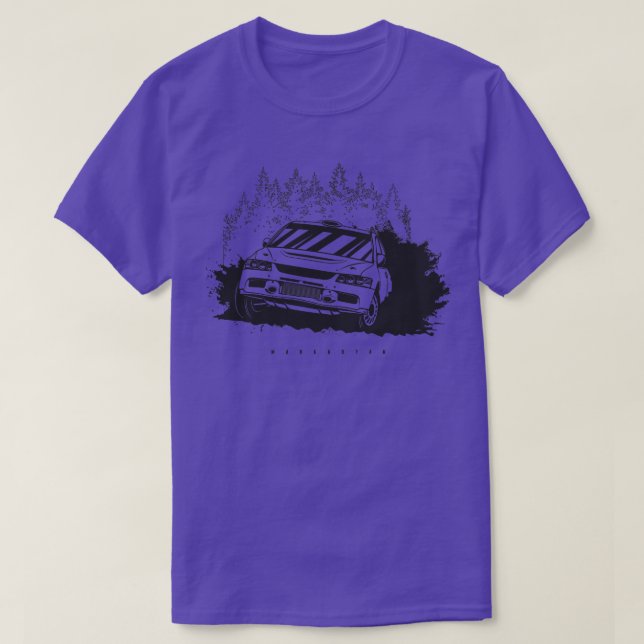 Evo Rally T Shirt (Design framsida)