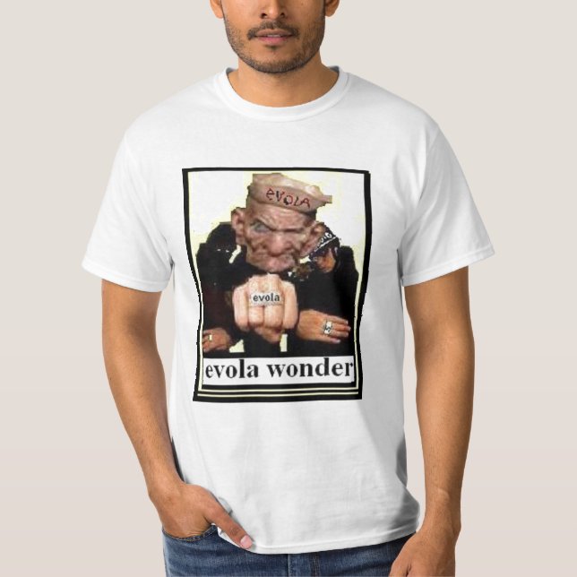 Evola under t-shirt (Framsida)