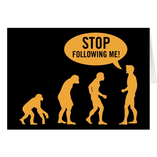 evolution3 hälsningskort (Framsidan Horizontal)