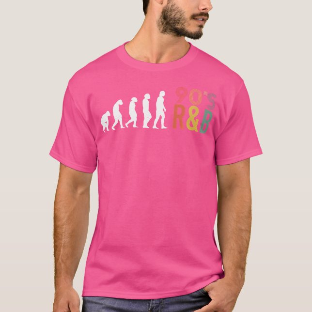 Evolution 90S RB Music Älskare T Shirt (Framsida)