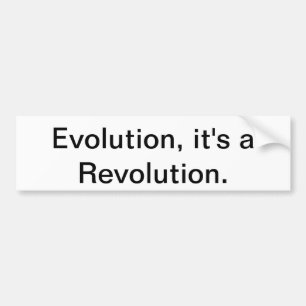 Evolution är det en rotation bildekal