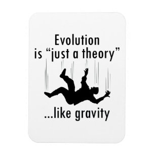 Evolution är precis en teorimagnet magnet