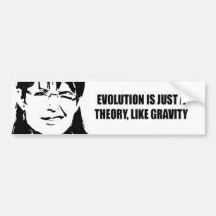 Evolution är precis en teorinågot bildekal