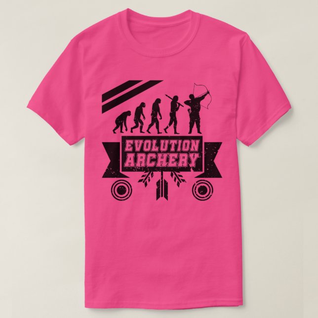 Evolution Archery T Shirt (Design framsida)