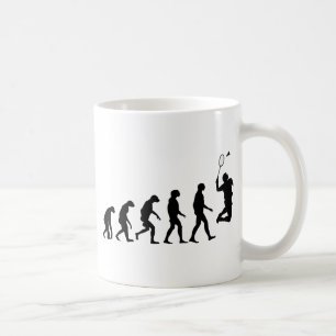 Evolution av Badminton Kaffemugg