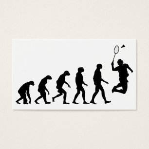 Evolution av Badminton Visitkort