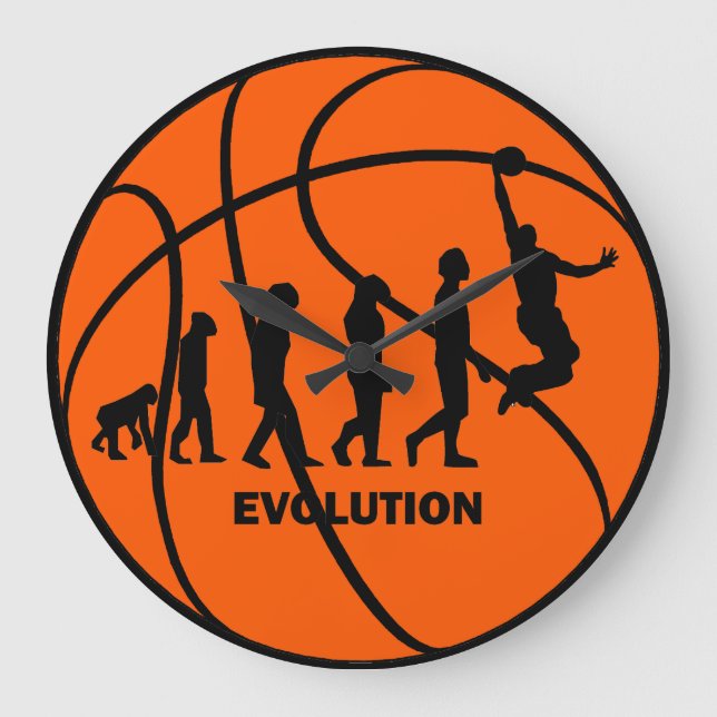 evolution av basket stor klocka (Framsida)