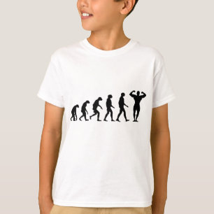 Evolution av Bodybuilding T Shirt