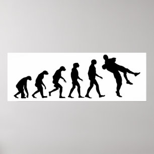 Evolution av brottningen poster