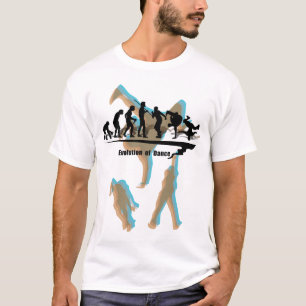 Evolution av dansen t-shirt