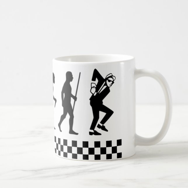 Evolution av den Ska muggen Kaffemugg (Höger)