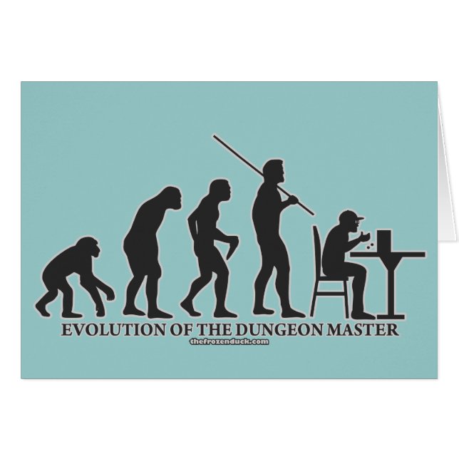 Evolution av DMEN Hälsningskort (Framsidan Horizontal)