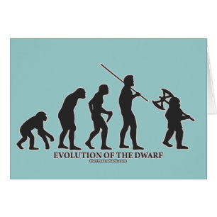 Evolution av dvärgen hälsningskort