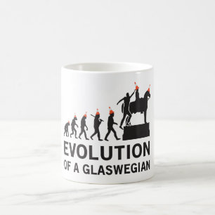 Evolution av en Glaswegian mugg (Glasgow)