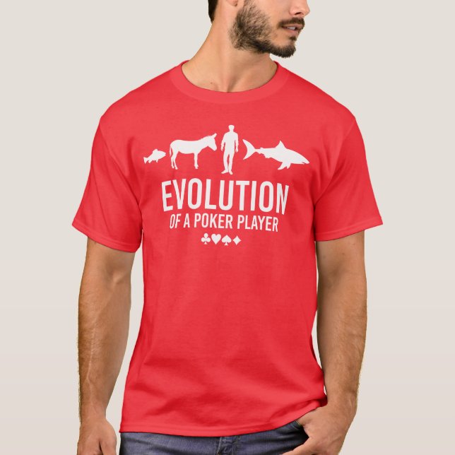 Evolution av en pokerspelare tröja (Framsida)