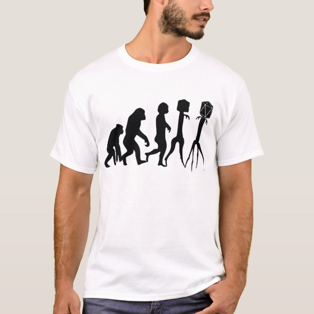 Evolution av fagocyt, t-shirt (Framsida)