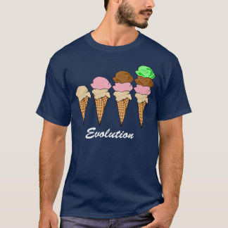 Evolution av glass t-shirt