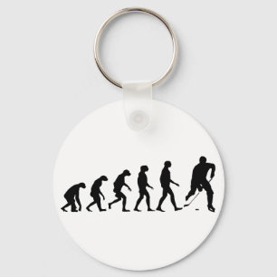 Evolution av hockey nyckelring