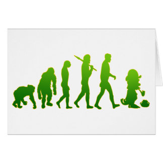 Evolution av leprechaunsskjortor & gåvor hälsningskort