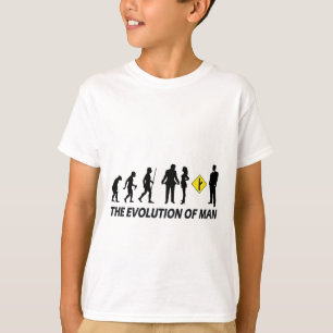 Evolution av manar som långt går deras eget tee