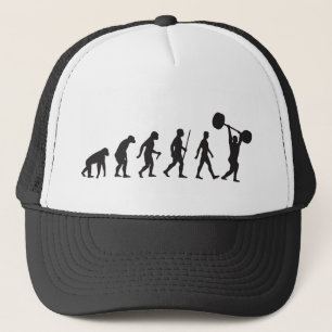 Evolution av manen - kroppsbyggare truckerkeps