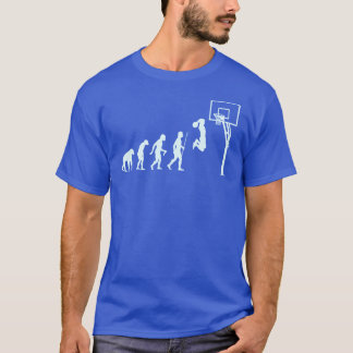 Evolution av manen och basket tröja