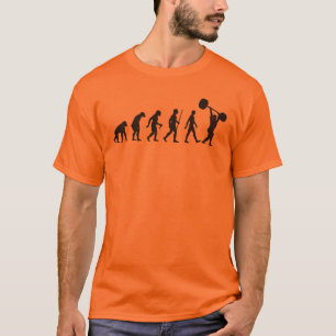 Evolution av manen - Weightlifter Tee Shirt