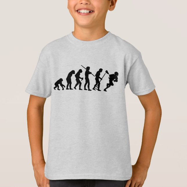 Evolution av manLacrosse Tee Shirt (Framsida)