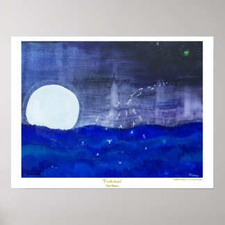 "Evolution" av Mark Easton Poster