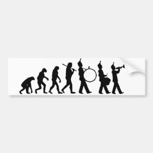 Evolution av musikbandet bildekal