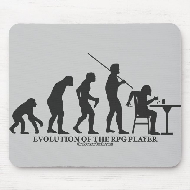 Evolution av RPG-spelare Musmatta (Framsidan)