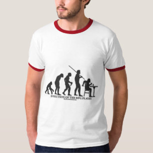 Evolution av RPG-spelare T Shirt