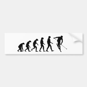 Evolution av skidar bildekal
